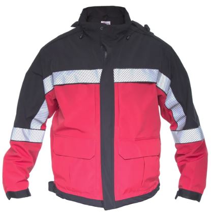 Elbeco Shield Color Block Duty Jacket - Red/Navy, Levinson's Uniforms